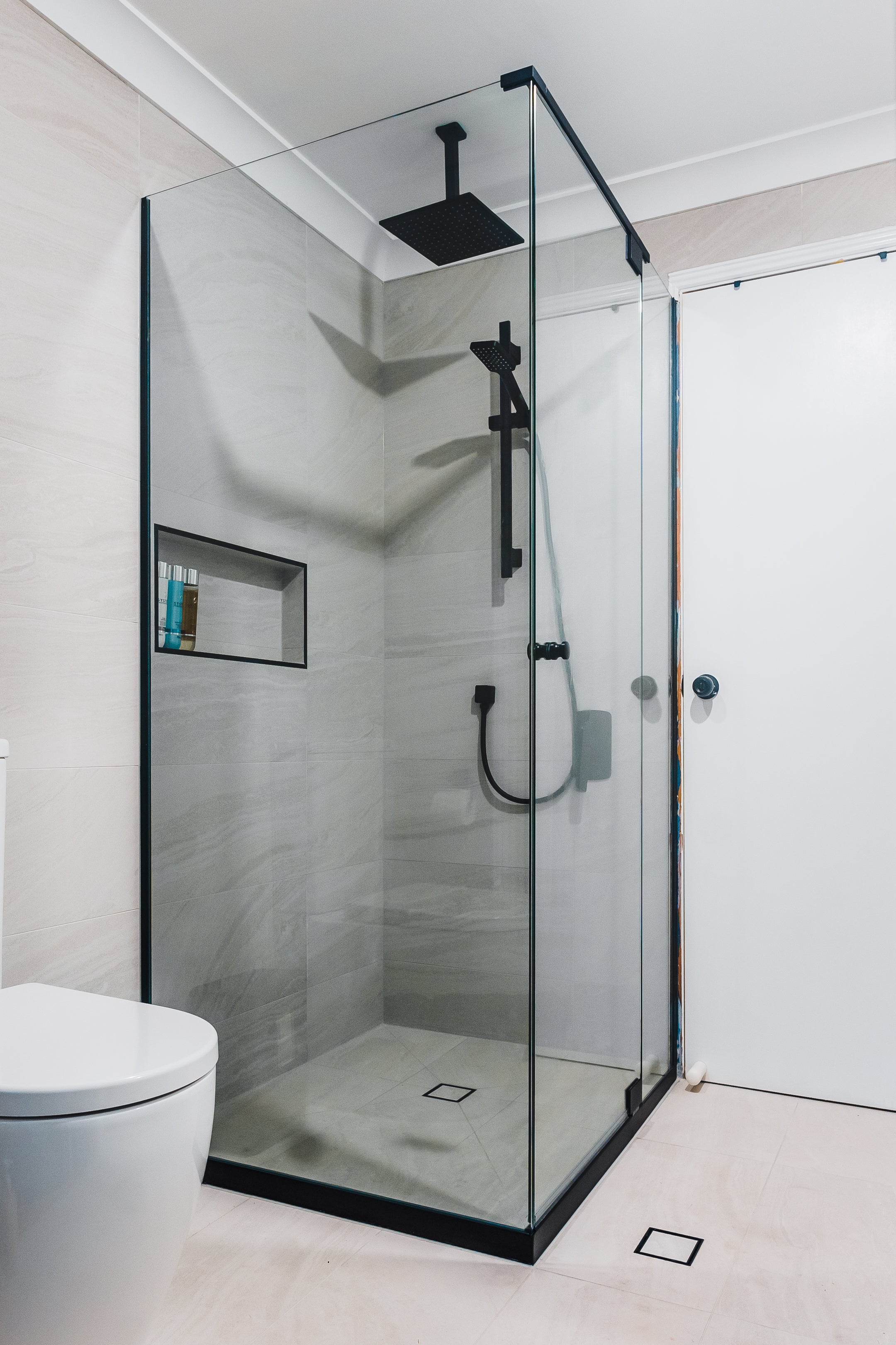 Shop Front Returns Shower Screens Hydro Seal Shower Systems